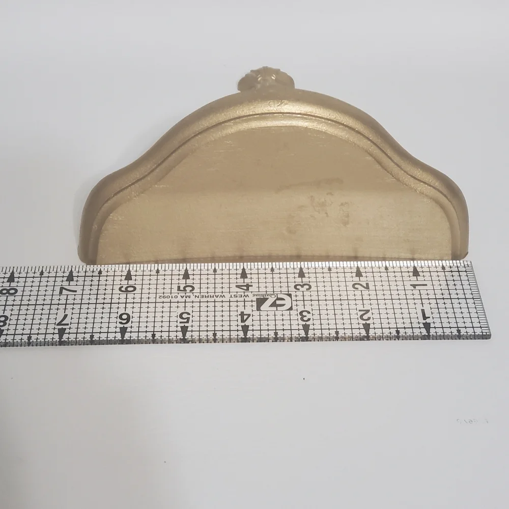 Vintage Syroco Elegant Gold Wall Shelf - Picture 4 of 6